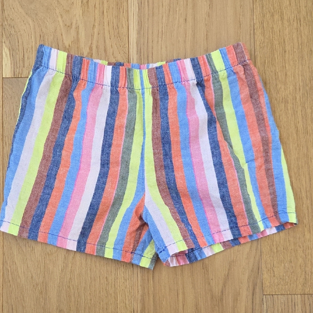 Colorful Striped Kids Shorts